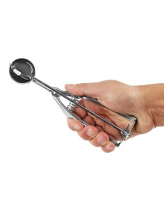 Portionneur à glace en inox Vogue 18ml - 50 boules/L 2