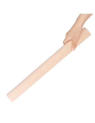 Rouleau à pâtisserie en bois Vogue 457 mm - durable