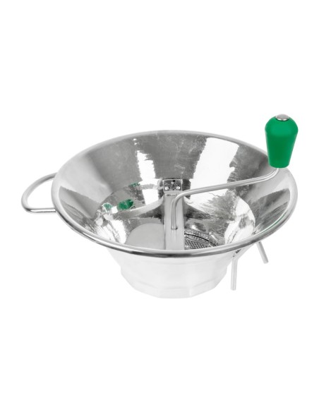 Moulin à légumes Tellier acier étamé n°3 - 31 cm
