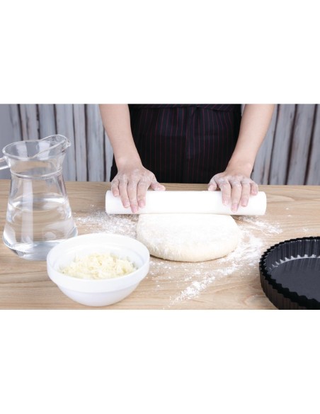 Rouleau à pâtisserie Vogue 305 mm - Blanc antiadhésif