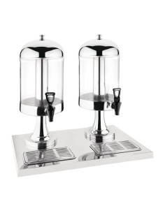 Double distributeur de jus de fruit Olympia - 13 L