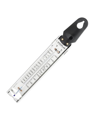 Thermomètre à sucre Hygiplas - mesure précise +40°C à 200°C