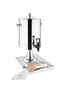 Distributeur de lait Olympia 6,5L - Inox 2