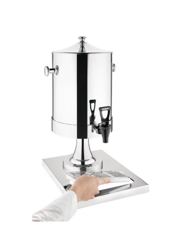 Distributeur de lait Olympia 6,5L - Inox