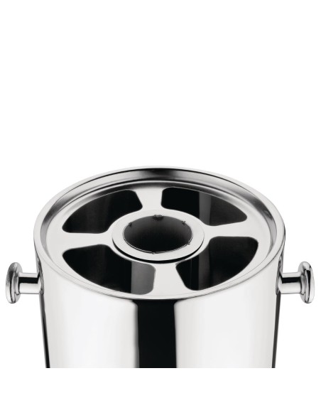 Distributeur de lait Olympia 6,5L - Inox