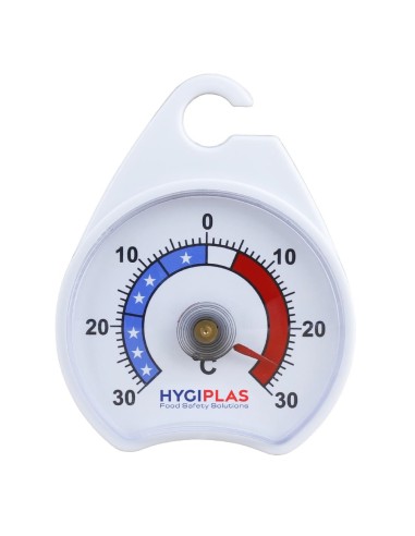 Thermomètre à cadran Hygiplas -30 à 30°C - Réfrigération