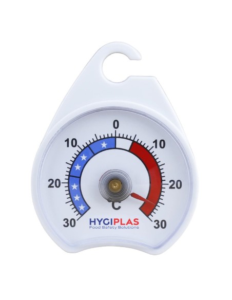 Thermomètre à cadran Hygiplas -30 à 30°C - Réfrigération