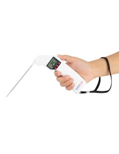 Thermomètre à sonde pliable Easytemp blanc - Hygiplas 2
