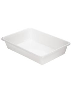 Bac alimentaire Araven transparent 485 mm - haute densité