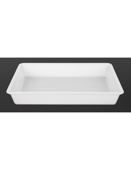 Bac alimentaire peu profond Araven transparent 540 mm
