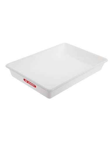Bac alimentaire peu profond Araven transparent 540 mm