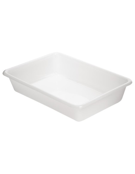 Bac alimentaire peu profond Araven transparent 540 mm