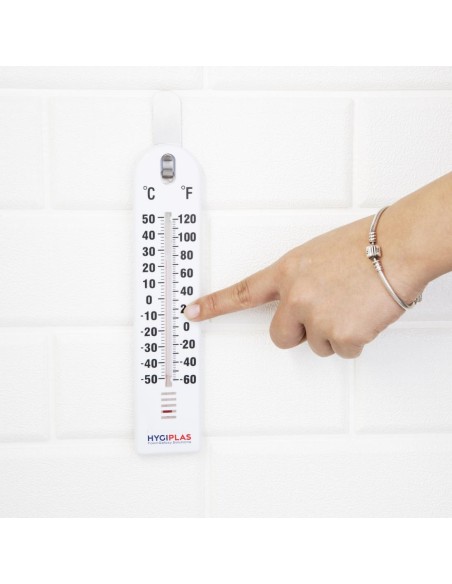 Thermomètre mural Hygiplas - précision et lisibilité