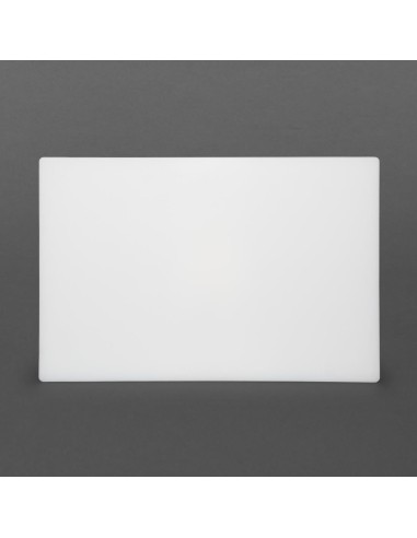 Planche à découper Hygiplas blanche - 12x450x300 mm