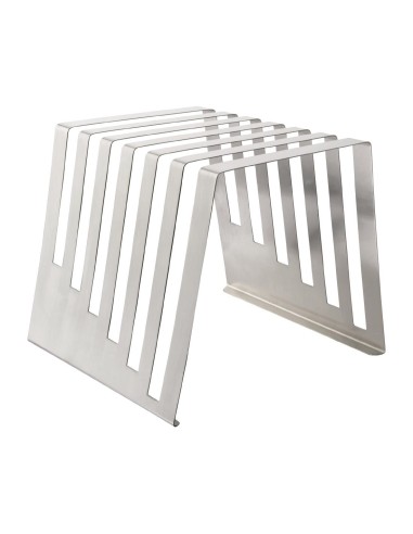 Support simple pour planches à découper Hygiplas - Inox