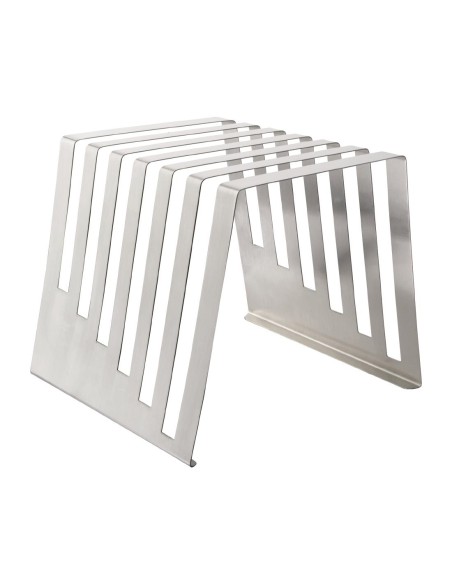 Support simple pour planches à découper Hygiplas - Inox