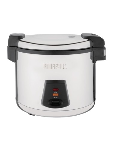 Cuiseur à riz professionnel Buffalo 6L - 13L cuit, écoénergétique