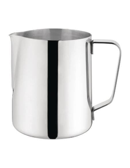 Pichet à lait Olympia 910 ml - inox poli, anti-goutte