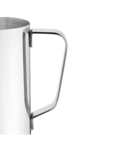 Pichet à lait Olympia 910 ml - inox poli, anti-goutte