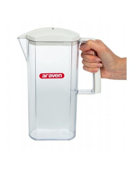 Pichet de service Araven 2L - Carafe rectangulaire
