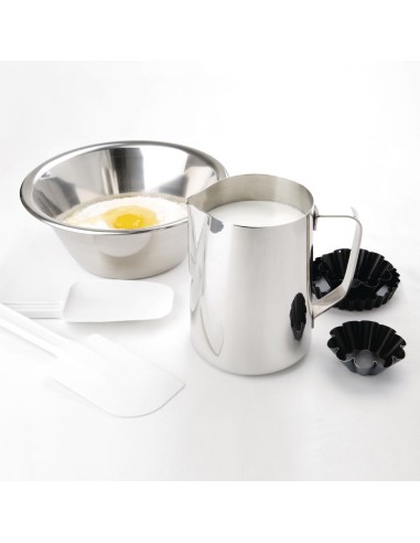 Pichet inox Olympia 1365 ml - Carafe anti-goutte
