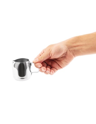 Pot à lait inox Olympia Cosmos 145 ml - Finition miroir