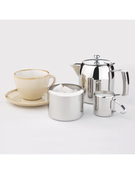Théière inox Olympia Cosmos 570 ml - Élégance et précision