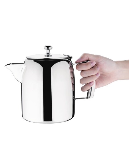 Théière inox Olympia Cosmos 1,4 L - Design miroir