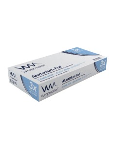 Papier aluminium Wrapmaster 90m x 450mm - lot de 3 2