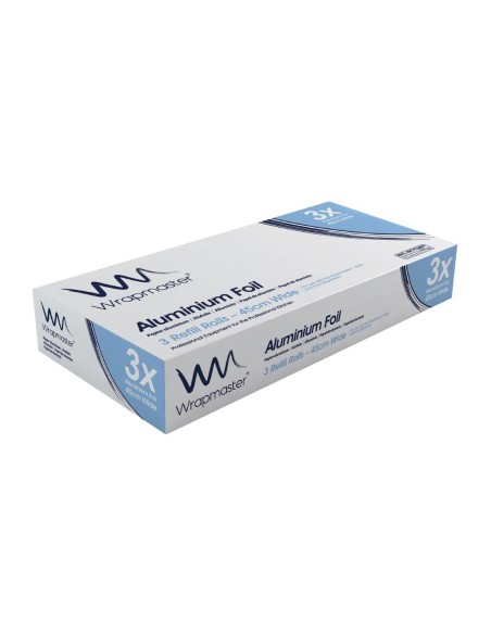 Papier aluminium Wrapmaster 90m x 450mm - lot de 3