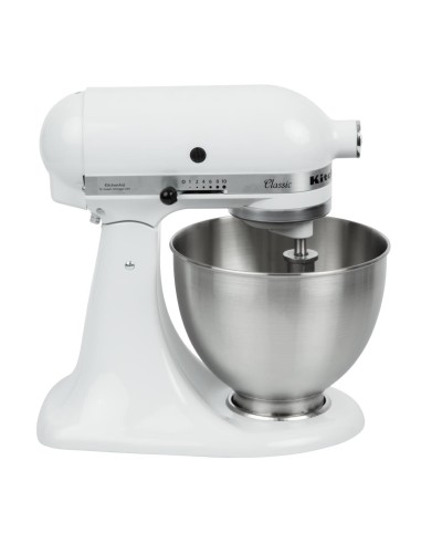 Batteur KitchenAid Classic K45 5K45SSEWH 4,3 L blanc