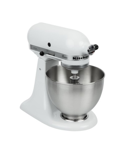 Batteur KitchenAid Classic K45 5K45SSEWH 4,3 L blanc