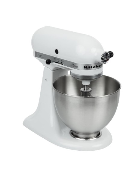 Batteur KitchenAid Classic K45 5K45SSEWH 4,3 L blanc