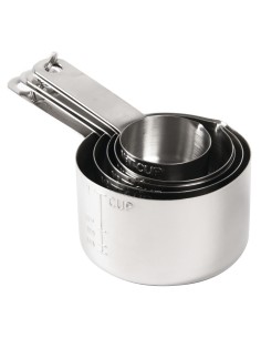 Mesures Vogue - Lot de 5 doseurs en inox 304