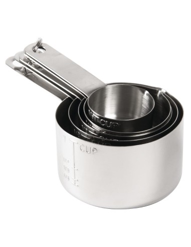 Mesures Vogue - Lot de 5 doseurs en inox 304