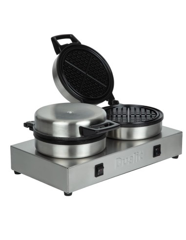 Gaufrier double Dualit 74002 - 60 gaufres/heure