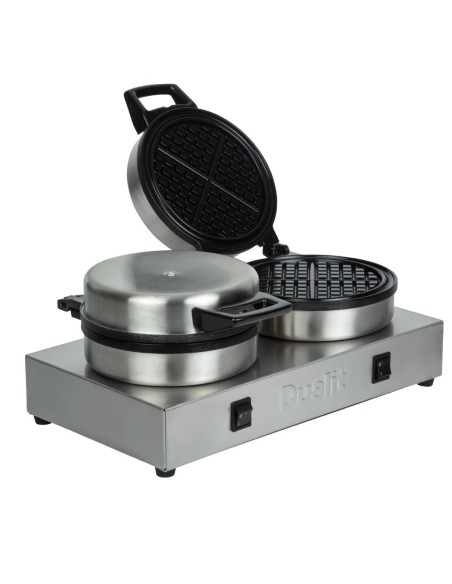 Gaufrier double Dualit 74002 - 60 gaufres/heure