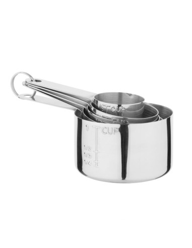 Mesures Vogue - Lot de 5 doseurs en inox 304