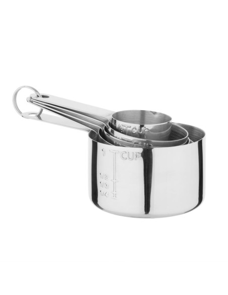 Mesures Vogue - Lot de 5 doseurs en inox 304