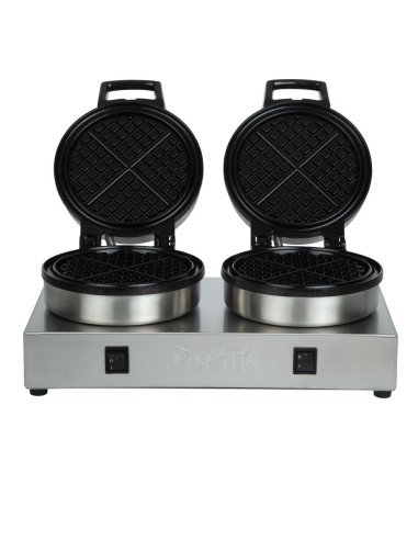Gaufrier double Dualit 74002 - 60 gaufres/heure
