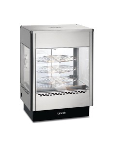 Vitrine chauffante rotative pizza Lincat UM50 - 3 niveaux
