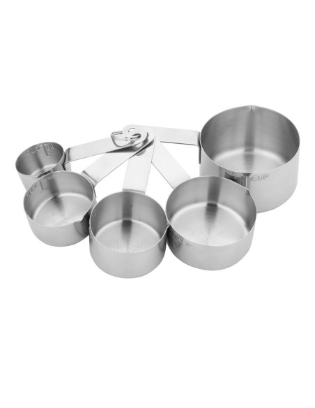 Mesures Vogue - Lot de 5 doseurs en inox 304