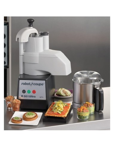 Combiné cutter/coupe-légumes Robot Coupe R301D Ultra - 3,7 L