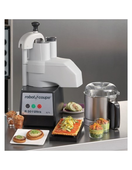 Combiné cutter/coupe-légumes Robot Coupe R301D Ultra - 3,7 L