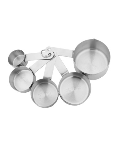 Mesures Vogue - Lot de 5 doseurs en inox 304