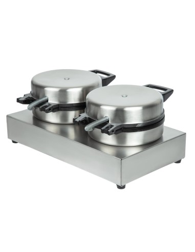 Gaufrier double Dualit 74002 - 60 gaufres/heure