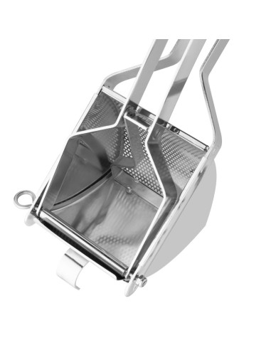 Presse-purée professionnel Vogue en inox - 10x10 cm