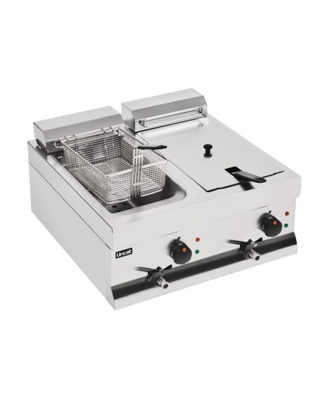 Friteuse double Lincat Silverlink DF66 - 2 x 9L, 6kW
