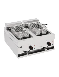 Friteuse double Lincat Silverlink DF66 - 2 x 9L, 6kW 2