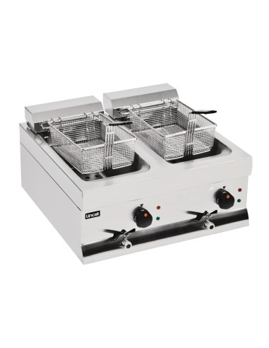 Friteuse double Lincat Silverlink DF66 - 2 x 9L, 6kW
